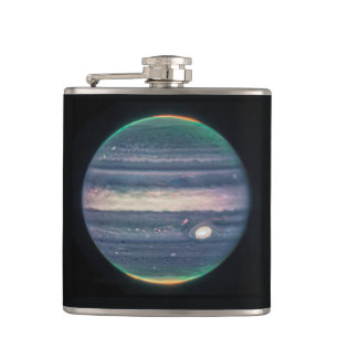 JWST-bild av Planet Jupiter i infraröd Fickplunta