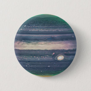 JWST-bild av Planet Jupiter i infraröd Knapp