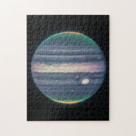 JWST-bild av Planet Jupiter i infraröd Pussel