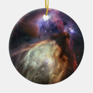 JWST-bild av Rho Ophiuchi Stars Julgransprydnad Keramik
