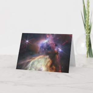 JWST-bild av Rho Ophiuchi Stars Kort
