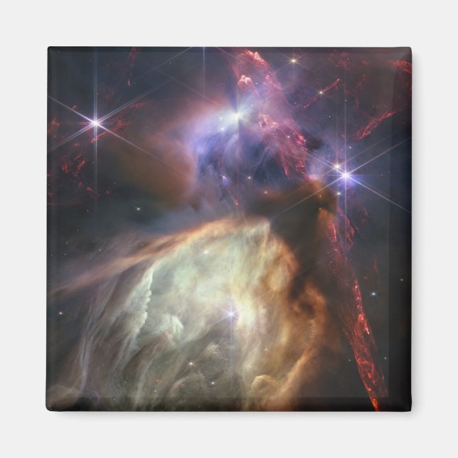 JWST-bild av Rho Ophiuchi Stars Magnet (Framsidan)