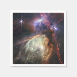 JWST-bild av Rho Ophiuchi Stars Pappersservett