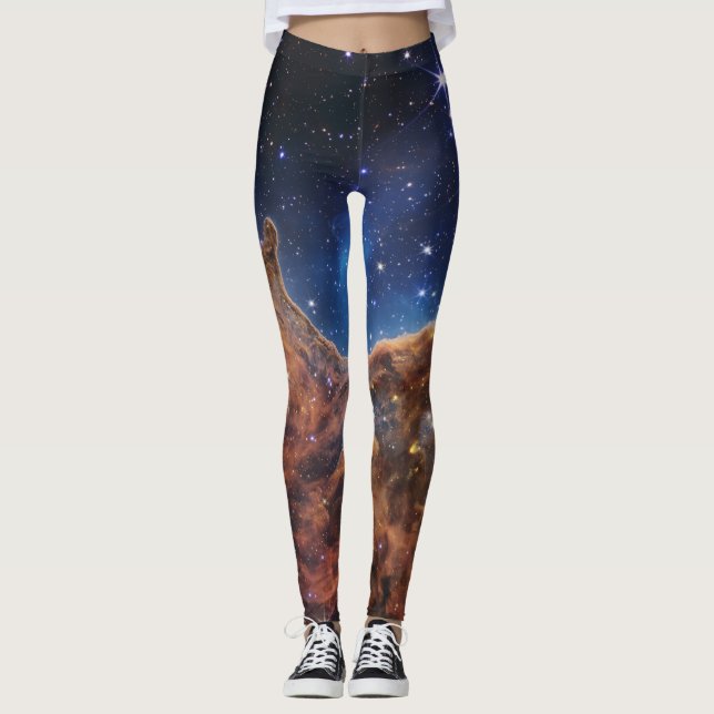 JWST James Webb Space Telescope Cosmic Cliffs Leggings (Framsida)