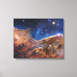 JWST James Webb Space Telescope Cosmic Cliffs Show Canvastryck