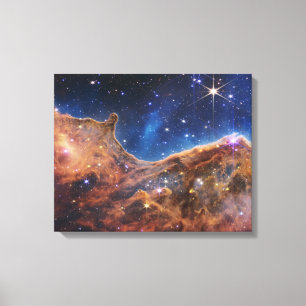 JWST James Webb Space Telescope Cosmic Cliffs Show Canvastryck