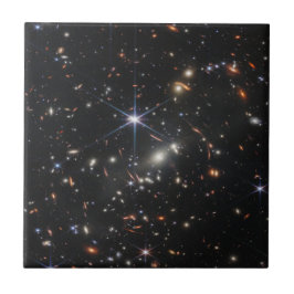 JWST James Webb Space Telescope First Bilder Kakelplatta