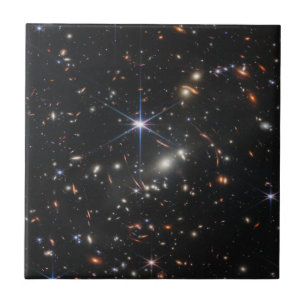 JWST James Webb Space Telescope First Bilder Kakelplatta