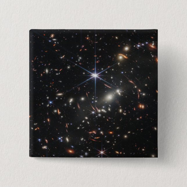 JWST James Webb Space Telescope First Bilder Knapp (Framsida)