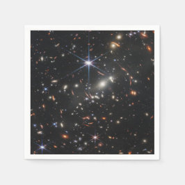 JWST James Webb Space Telescope First Bilder Pappersservett