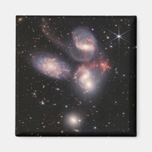 JWST James Webb Space Telescope Stephan's Quintet Magnet