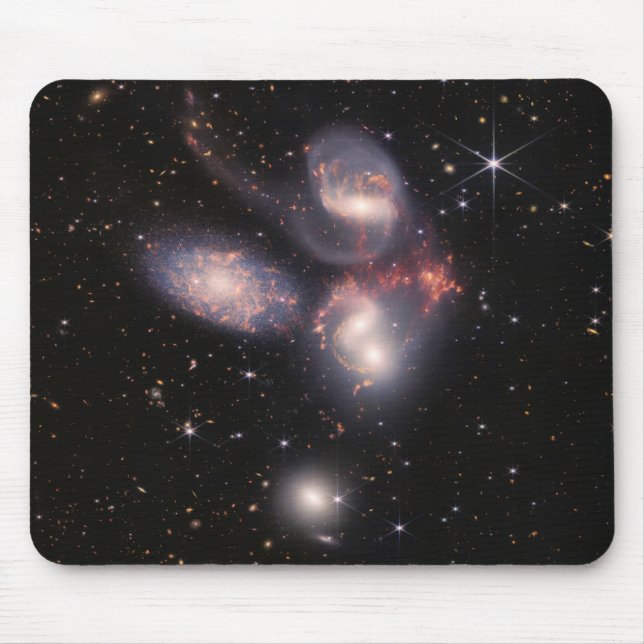 JWST James Webb Space Telescope Stephan's Quintet Musmatta (Framsidan)