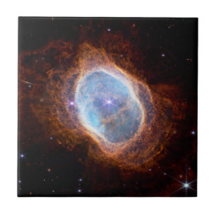 JWST James Webb Telescope Southern Ring Nebula Kakelplatta