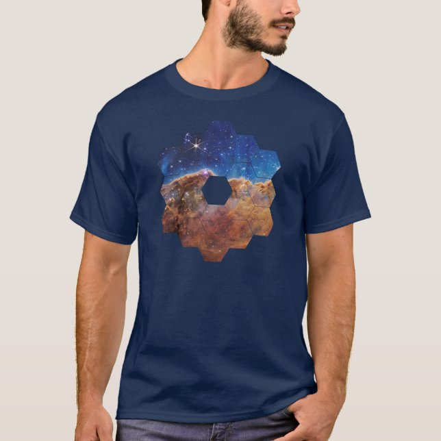 JWST NASA, James Webb Space Telescope — T Shirt (Framsida)