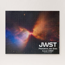 JWST Protostar och Mörk Cloud Puzzle