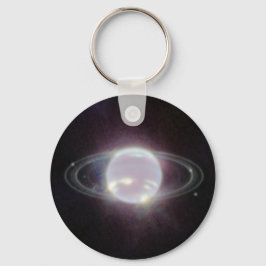 JWST Ringar of Planet Neptune Nyckelring