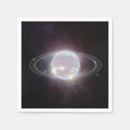 JWST Ringar of Planet Neptune Pappersservett