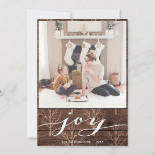 JY - Enkelt - Elegant i det moderna Buffalo Play-s Julkort
