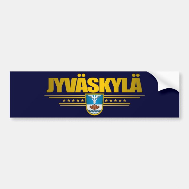Jyvaskyla Bildekal (Framsidan)