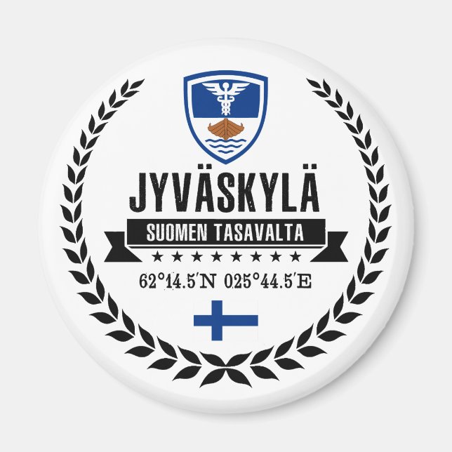 Jyväskylä Magnet (Framsidan)