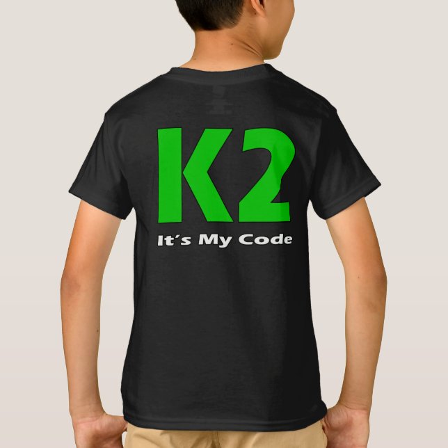 K2 T-SHIRT (Baksida)