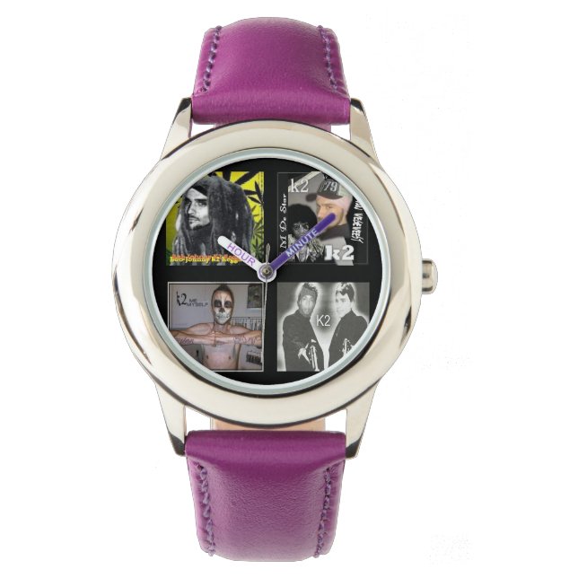 k2records armbandsur (Framsida)
