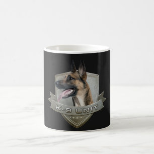 K9 enhet - Malinois - belgisk herde Kaffemugg