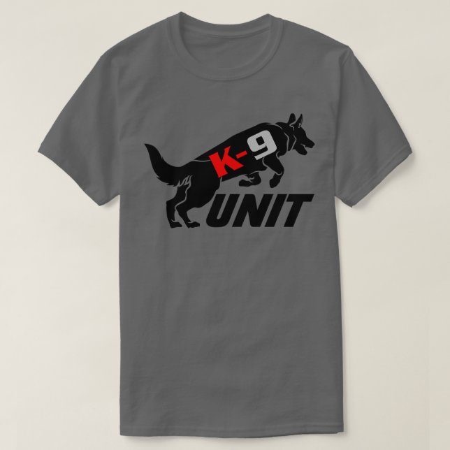 K9 ENHET T SHIRT (Design framsida)