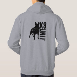 K9 enhet - tysk herde hoodie