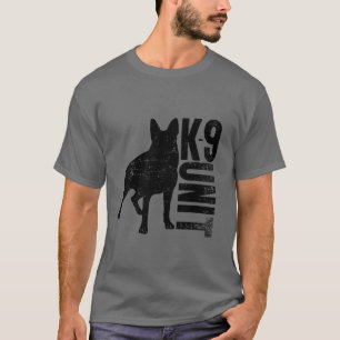 K9 enhet - tysk herde t shirt