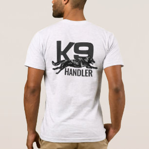 K9 Handler - Nederländska Shepherd hund T Shirt
