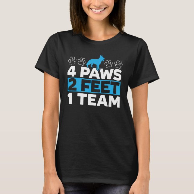 K9 Handler Police Dog Law Enforcement Police K9 Un T Shirt (Framsida)