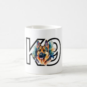 K9 Hund - Bästa vän Kaffemugg