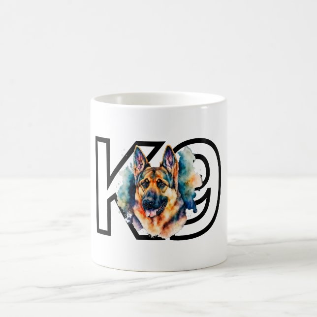 K9 Hund - Bästa vän Kaffemugg (Center)