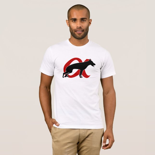 k9 hund t-shirt (Hel framsida)