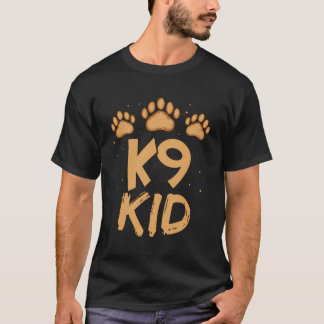 K9 Kid Hund Handler Trainer Hund T Shirt