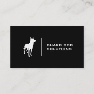 K9 Minimal (svart) Visitkort