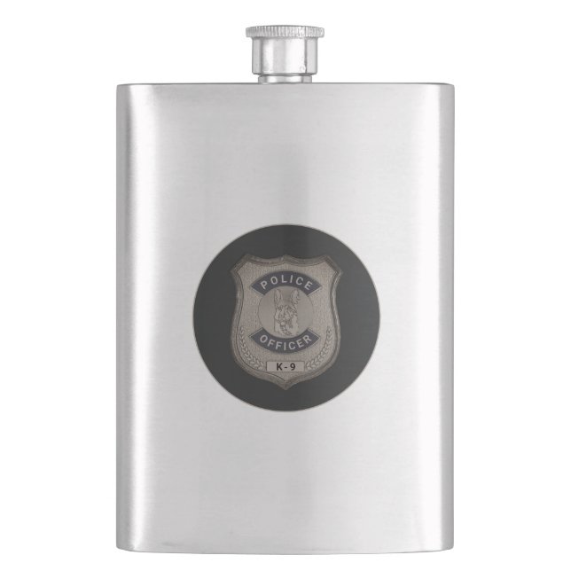 K9 Officer Flask Fickplunta (Framsidan)