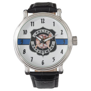 K9 Polis- och Tillsatta lagar-officerare Armbandsur
