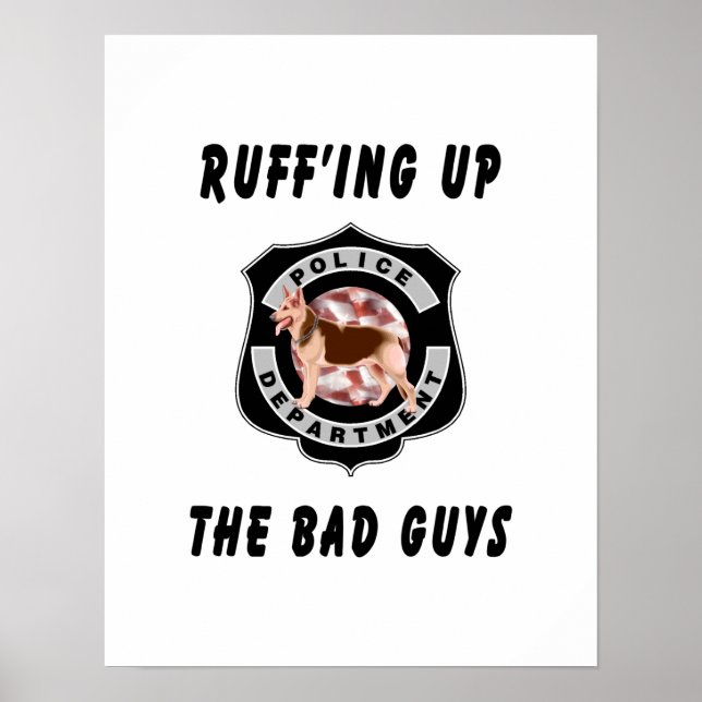 K9 Polisens Hund Poster (Framsidan)