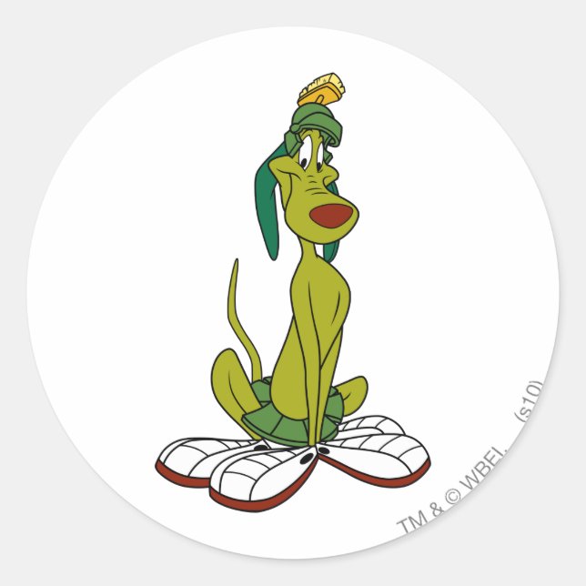 K9 Smile Runt Klistermärke (Framsida)