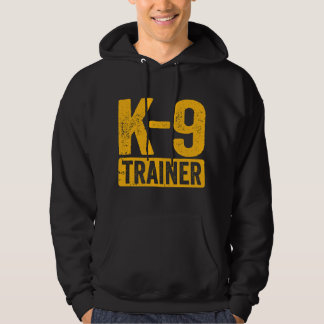 K9-tränare Polischef Träning Hoodie