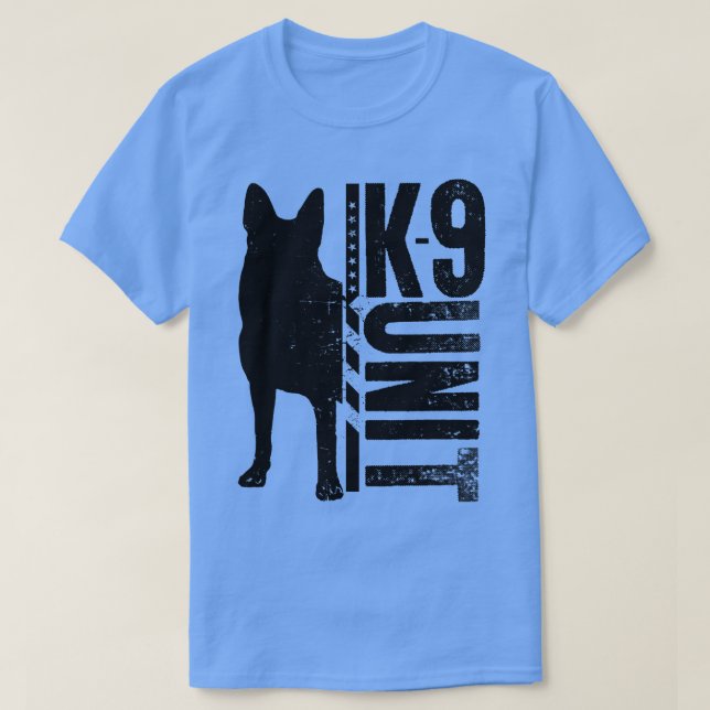 K9 Tyska shepherd (1) T Shirt (Design framsida)
