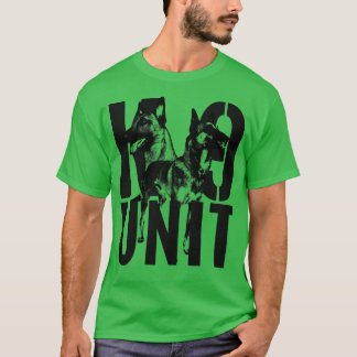 K9 Unit Police Hund Unit Malinois (11) T Shirt