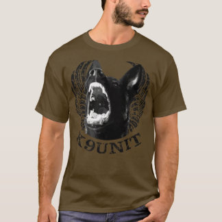 K9 Unit Police Hund Unit Malinois (4) T Shirt