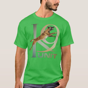 K9 Unit Police Hund Unit Malinois (6) T Shirt
