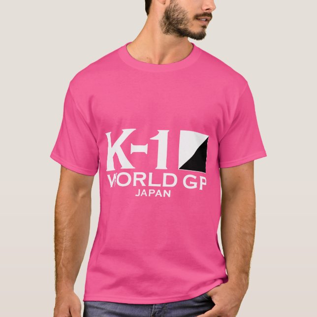 K-1 Kickboxing World Gp T Shirt (Framsida)