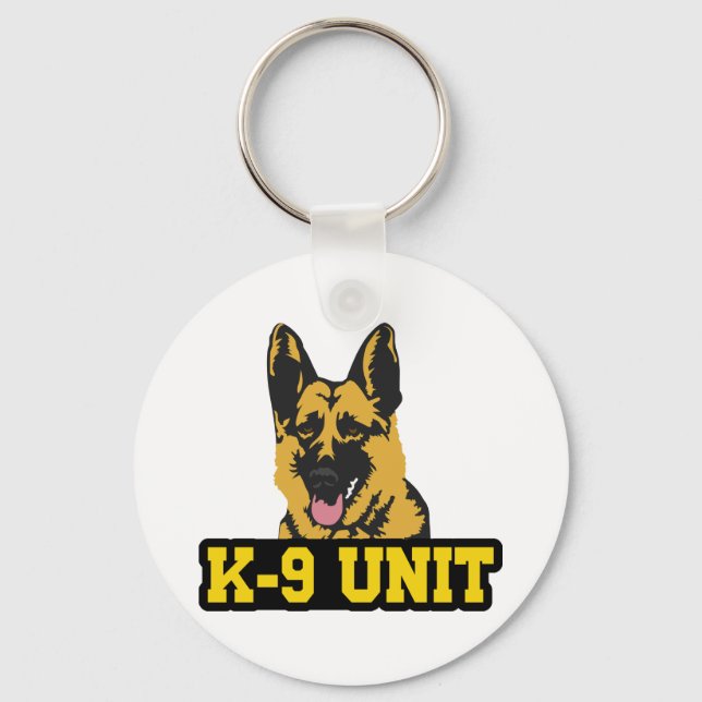 K-9-enhet Nyckelring (Framsida)