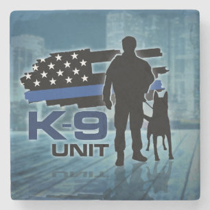 K-9 enhet - polishund - Malinois Stenunderlägg