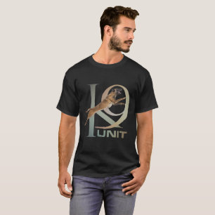 K-9 enhet - polishundenhet Malinois Tee
